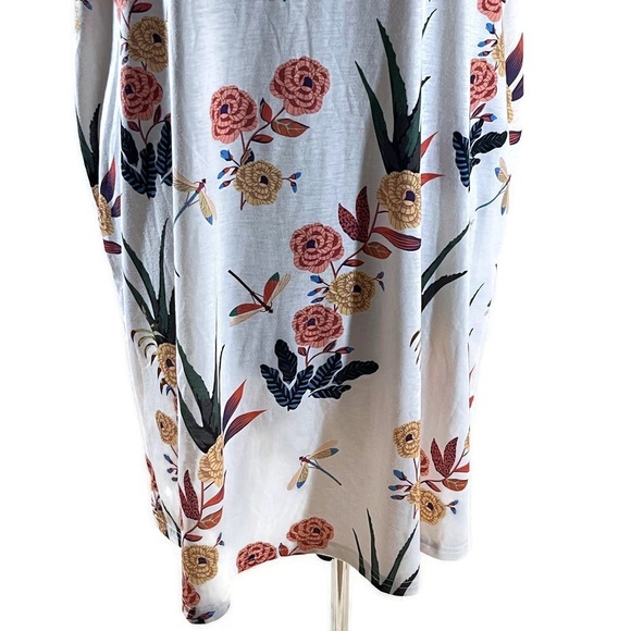 Shein Floral T Shirt Dress - Picture 3 of 8